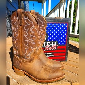 Double H Men's Dylan 12" Soft Toe USA Made Western Work Boot - DH1552 11EE